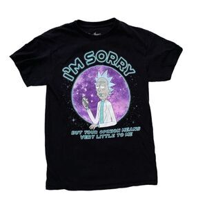 Rick & Morty Graphic Tee Size Small